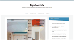 Desktop Screenshot of bigschool.info
